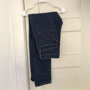 Levi’s dark blue 501 jeans